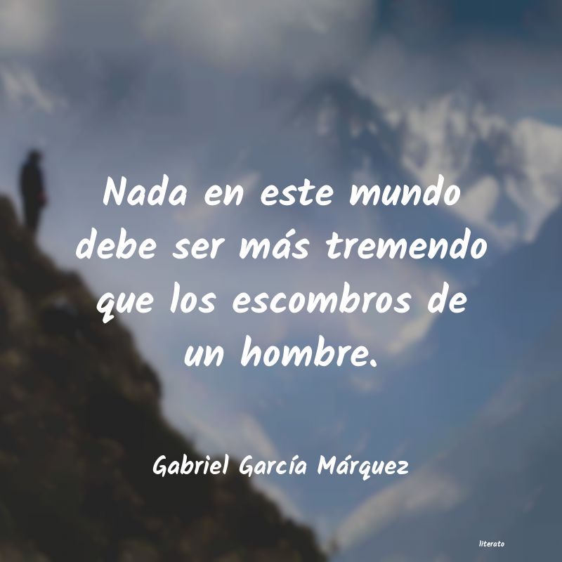 frases de Gabriel GarcÃa Márquez