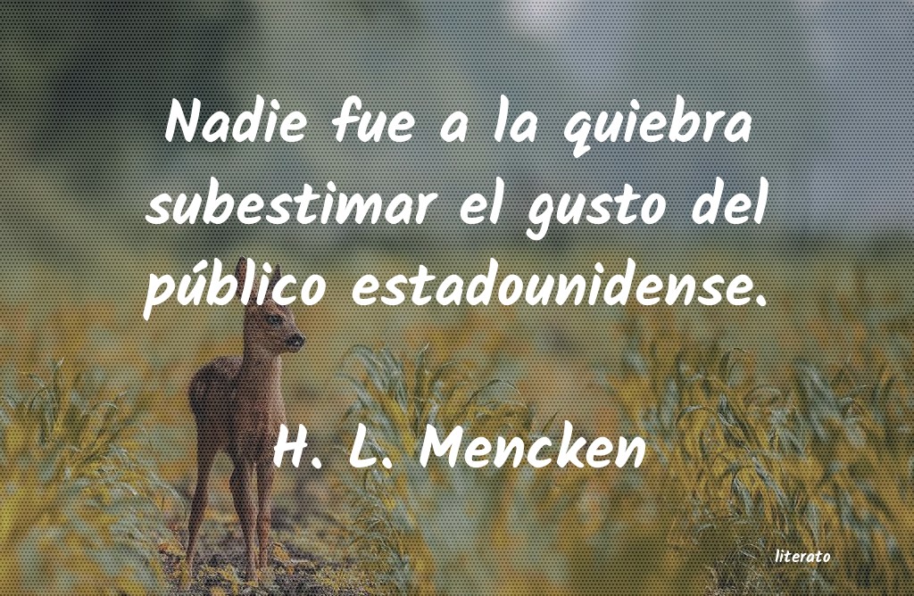 frases de H. L. Mencken