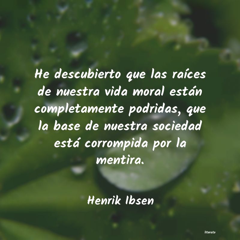 Frases de Henrik Ibsen