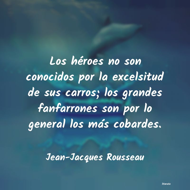 Frases de Jean-Jacques Rousseau