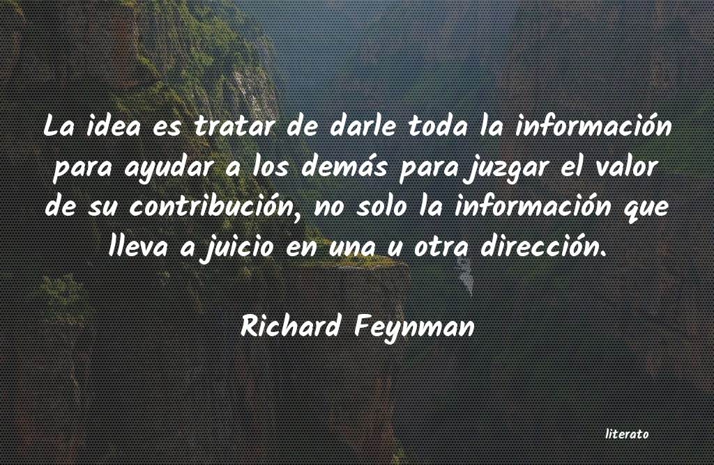 frases de Richard Feynman