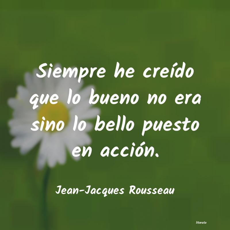 frases de Jean-Jacques Rousseau