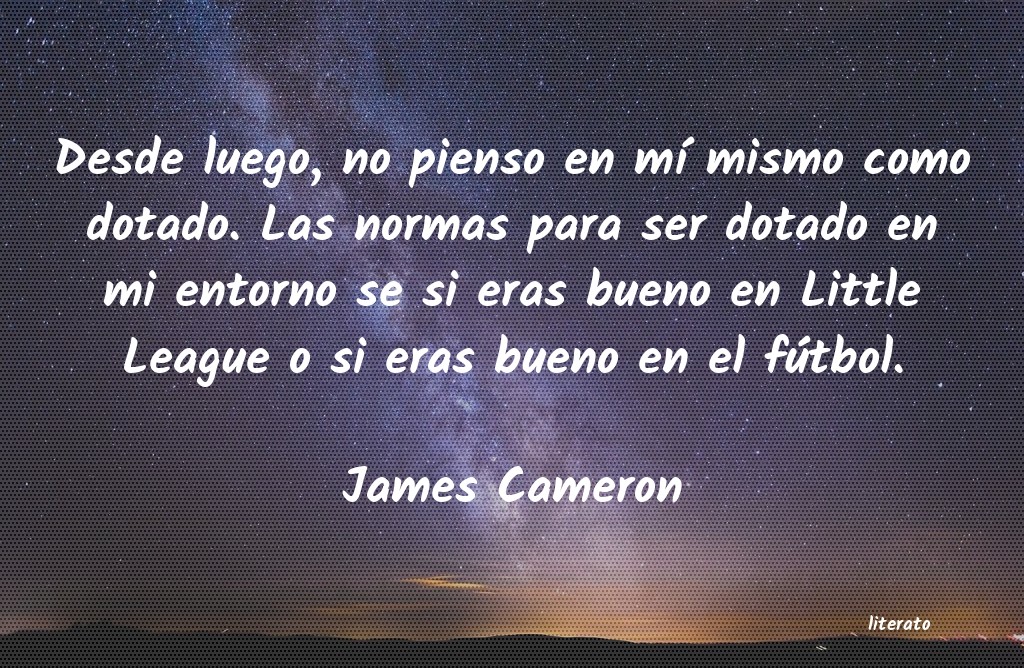 Frases de James Cameron