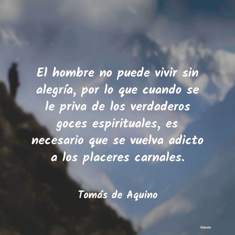 Frases de Tomás de Aquino