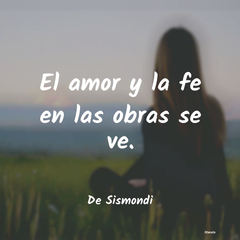 Frases de De Sismondi