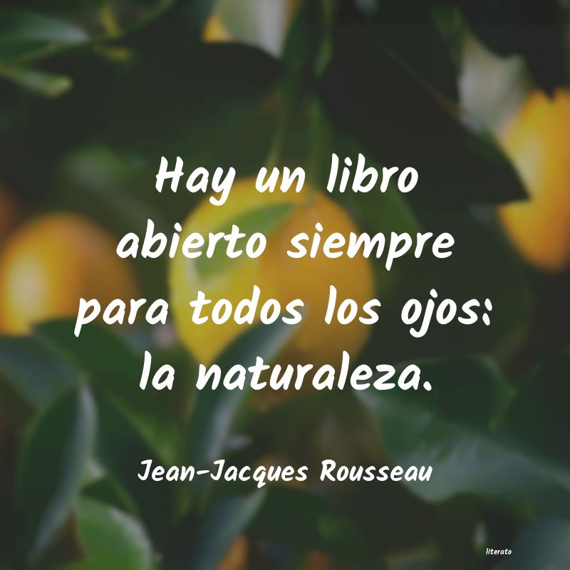 Frases de Jean-Jacques Rousseau