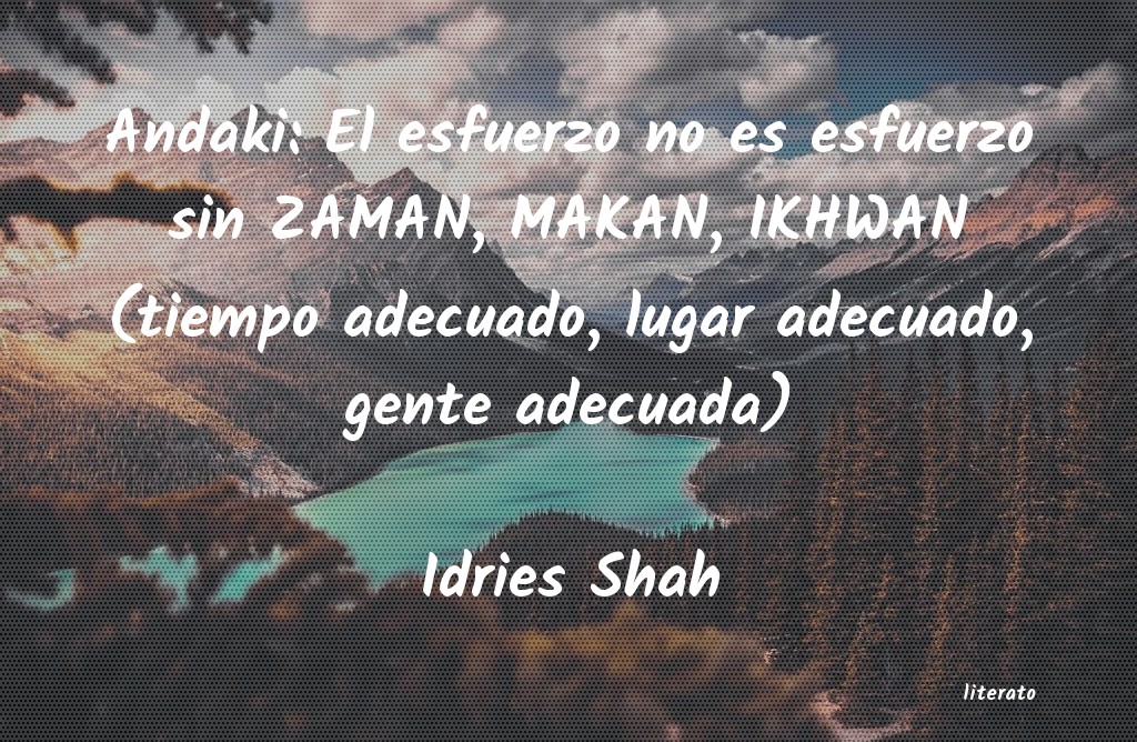 Frases de Idries Shah