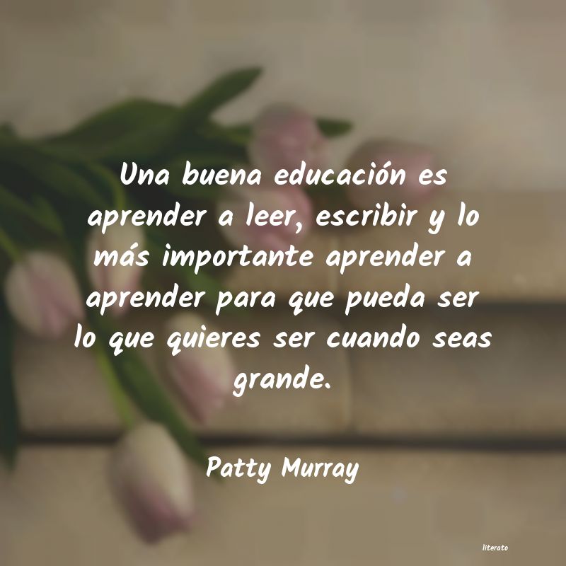 frases de Patty Murray