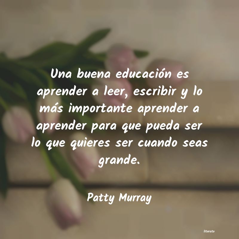 Frases de Patty Murray