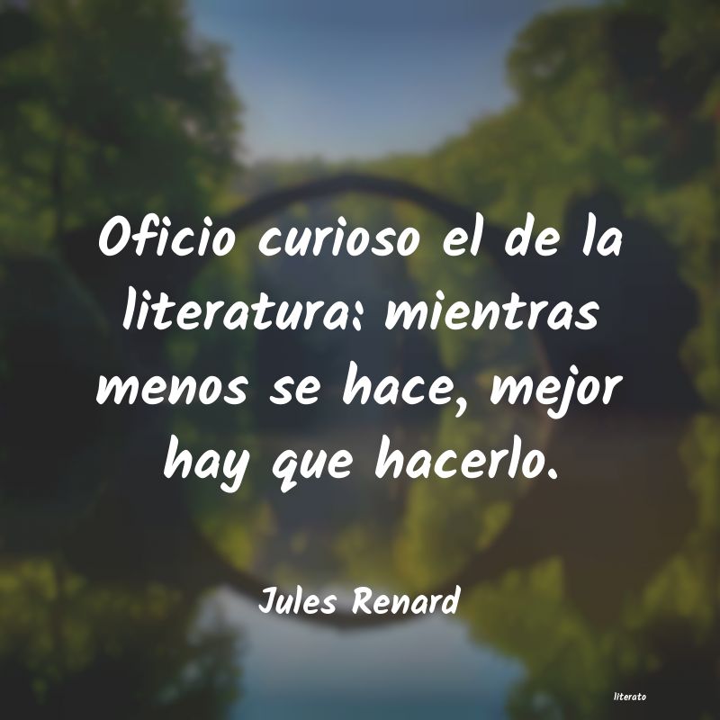 Frases de Jules Renard