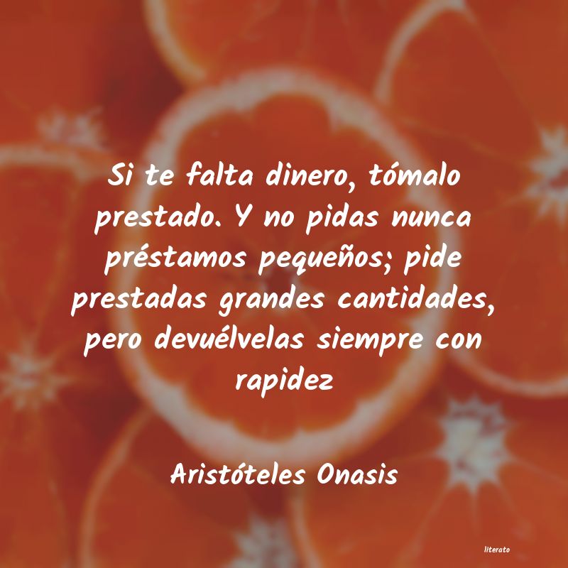 Frases de Aristóteles Onasis