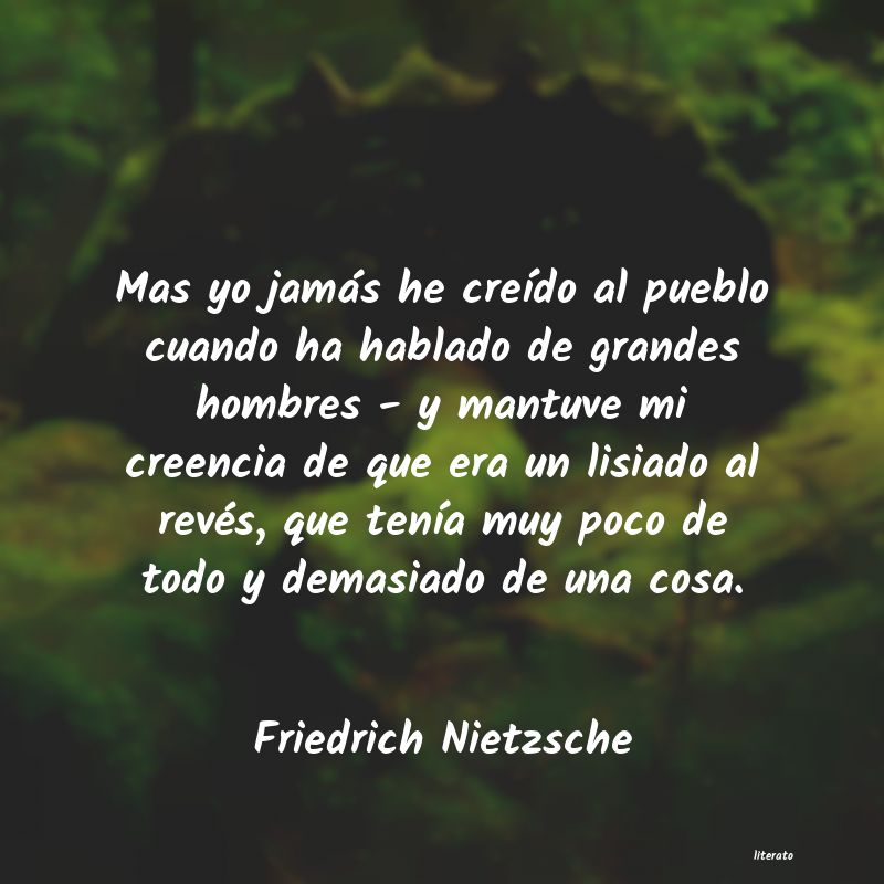 frases de Friedrich Nietzsche