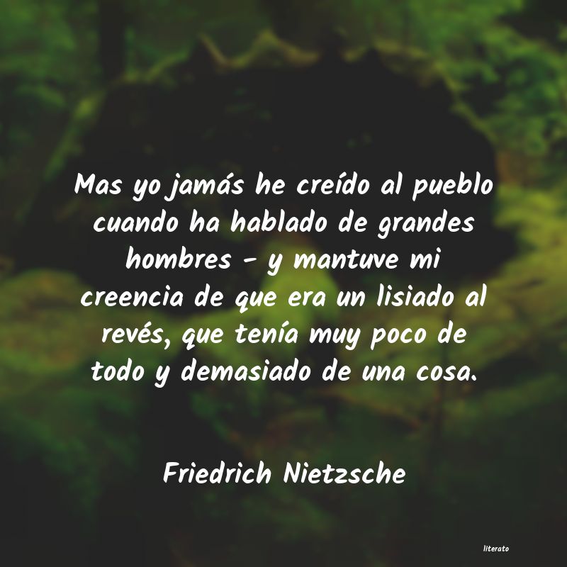 Frases de Friedrich Nietzsche