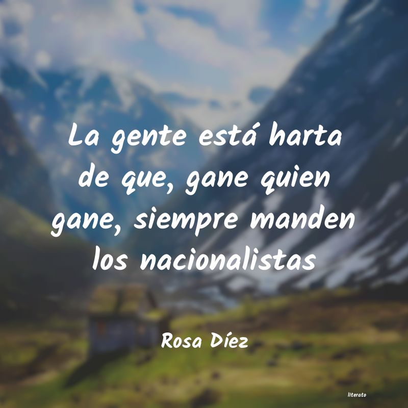 frases de Rosa DÃez