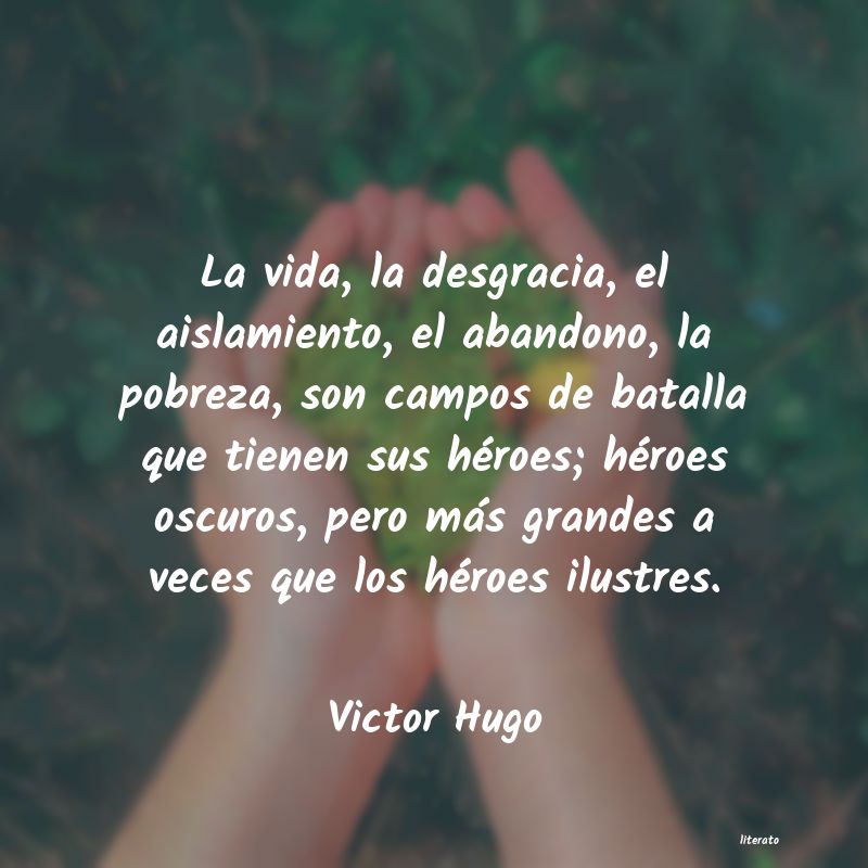 frases de Victor Hugo
