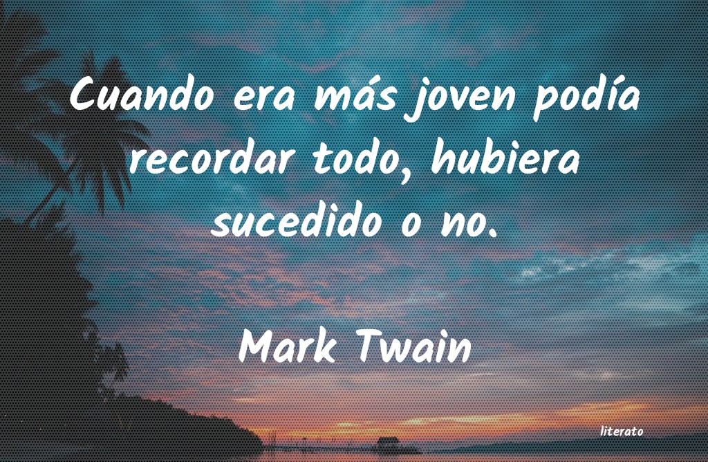 Frases de Mark Twain