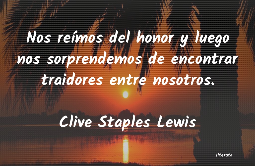 Frases de Clive Staples Lewis