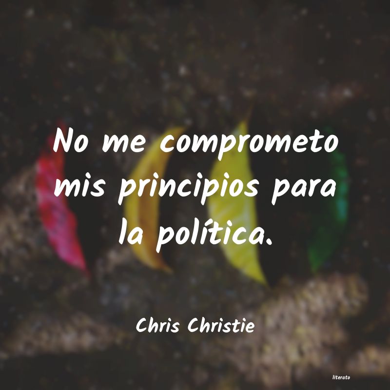 frases de Chris Christie