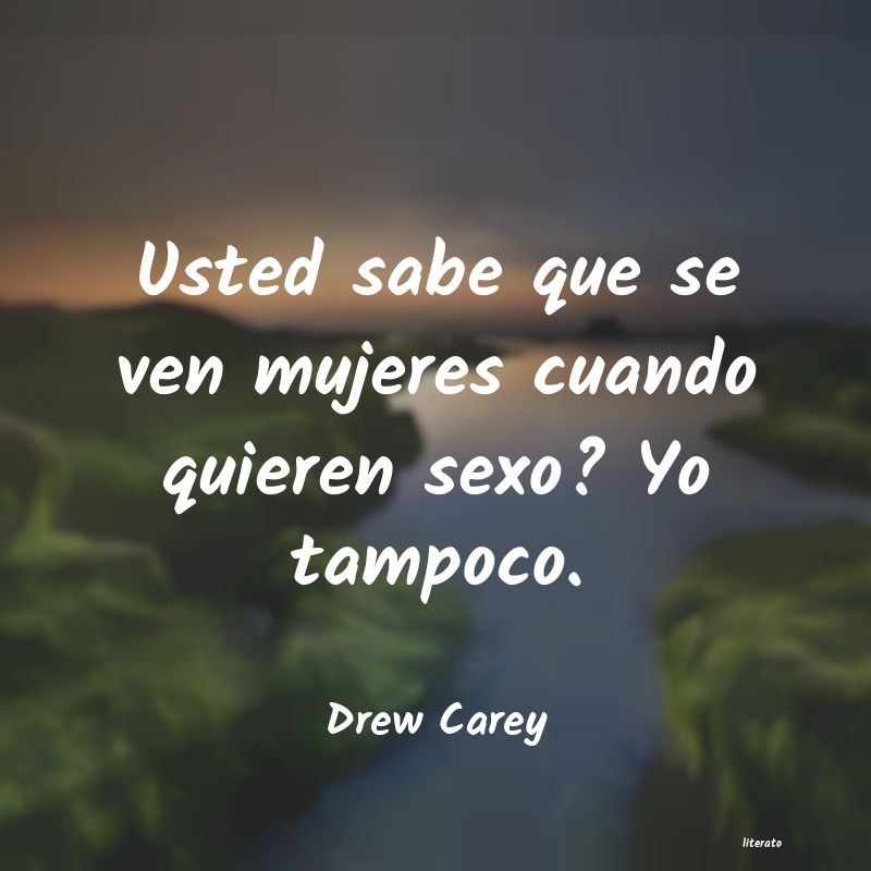 frases de Drew Carey