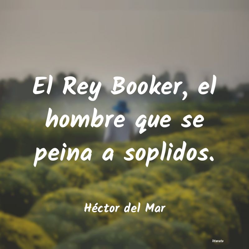 frases de Héctor del Mar