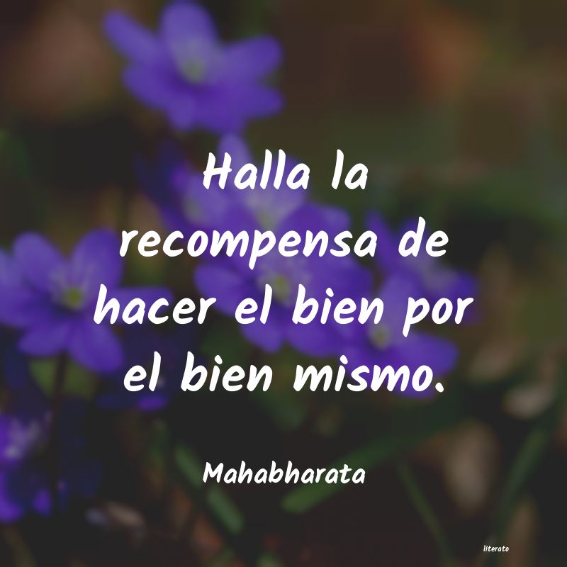 frases de Mahabharata
