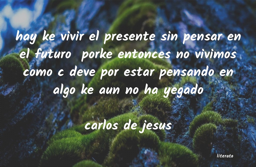 Frases de carlos de jesus