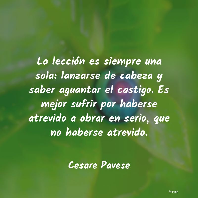 Frases de Cesare Pavese