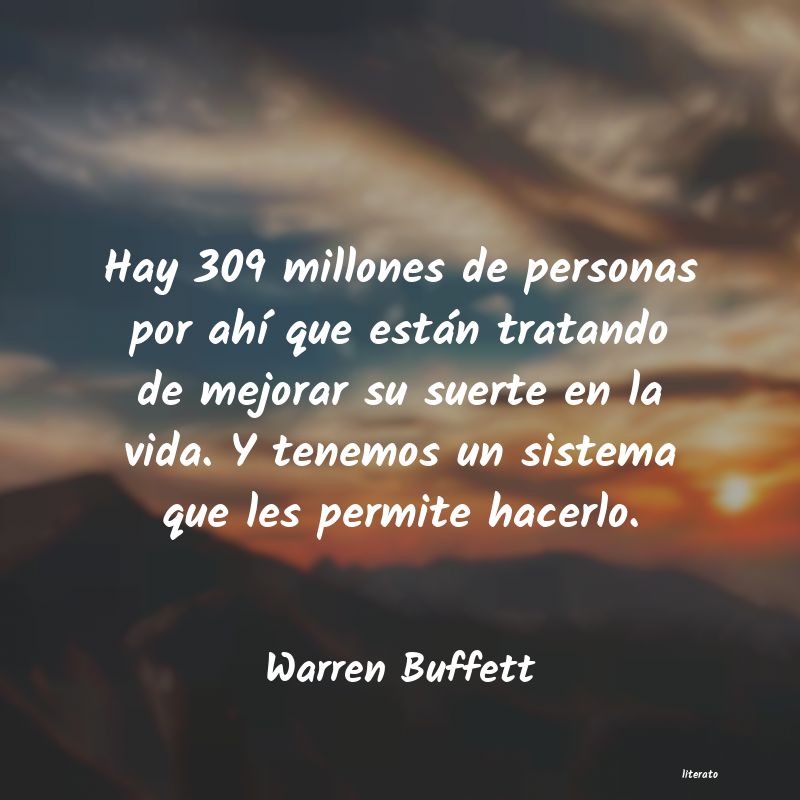frases de Warren Buffett