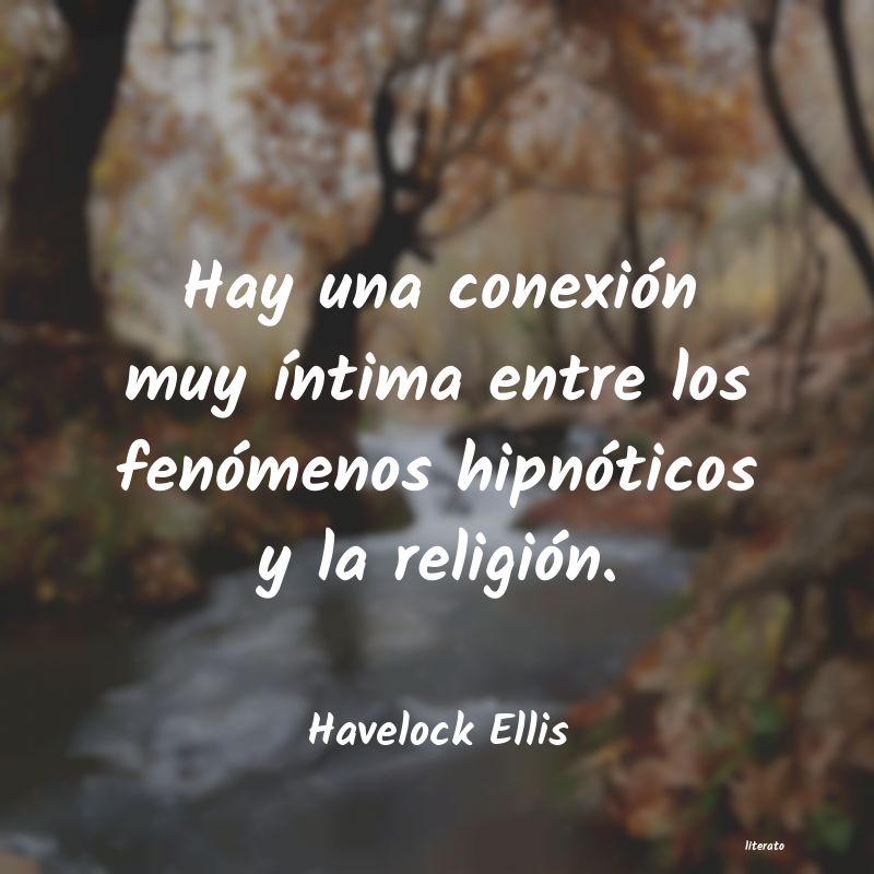 frases de Havelock Ellis