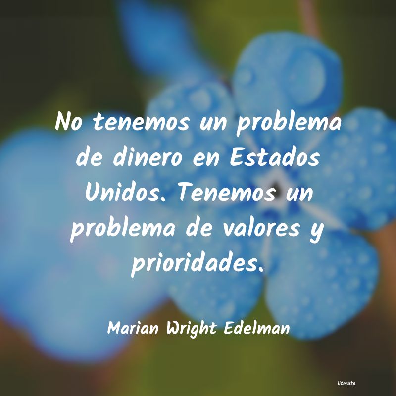 frases de Marian Wright Edelman