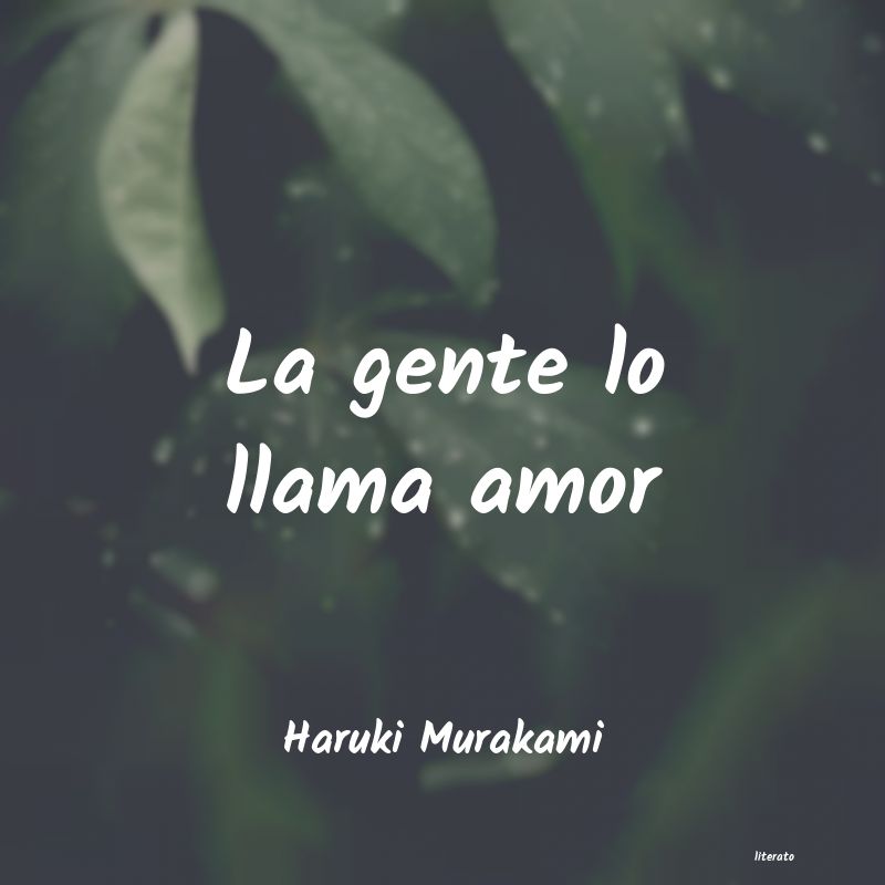 Frases de Haruki Murakami