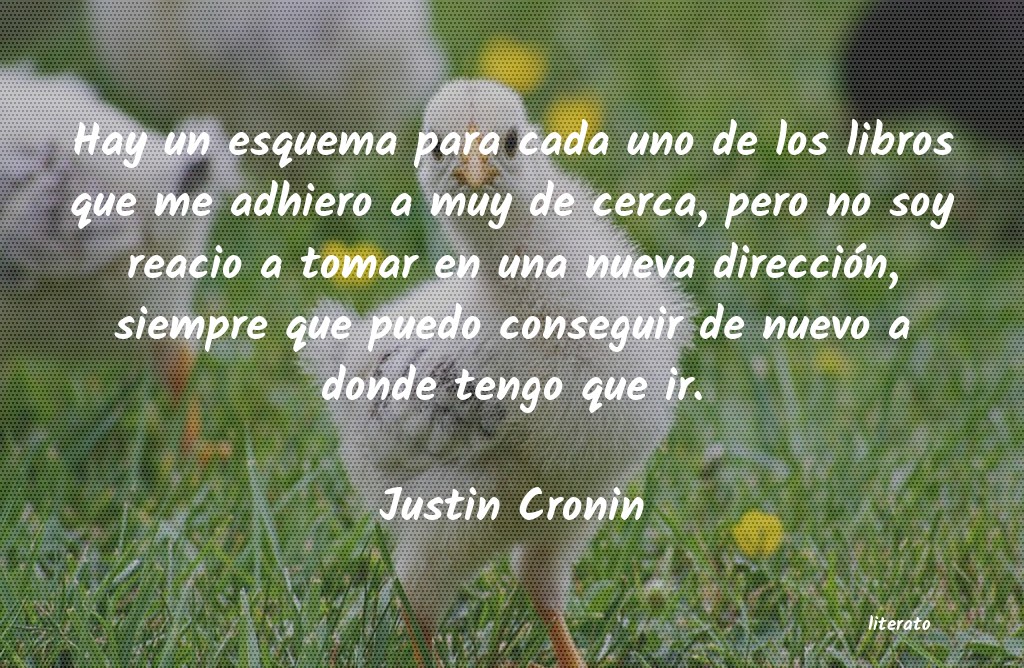 Frases de Justin Cronin