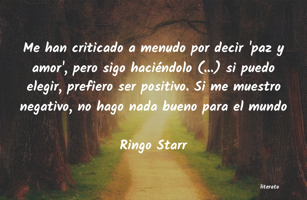 frases de Ringo Starr