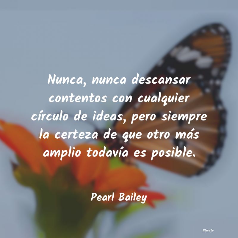 Frases de Pearl Bailey