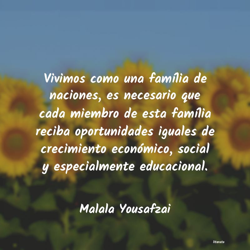 frases de Malala Yousafzai