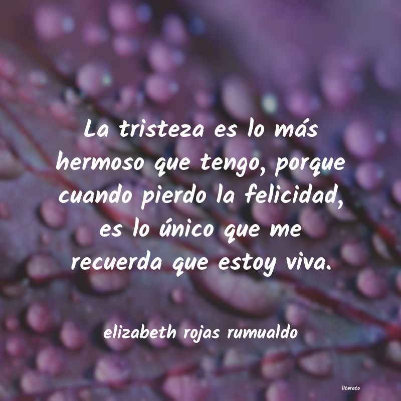 Frases de elizabeth rojas rumualdo