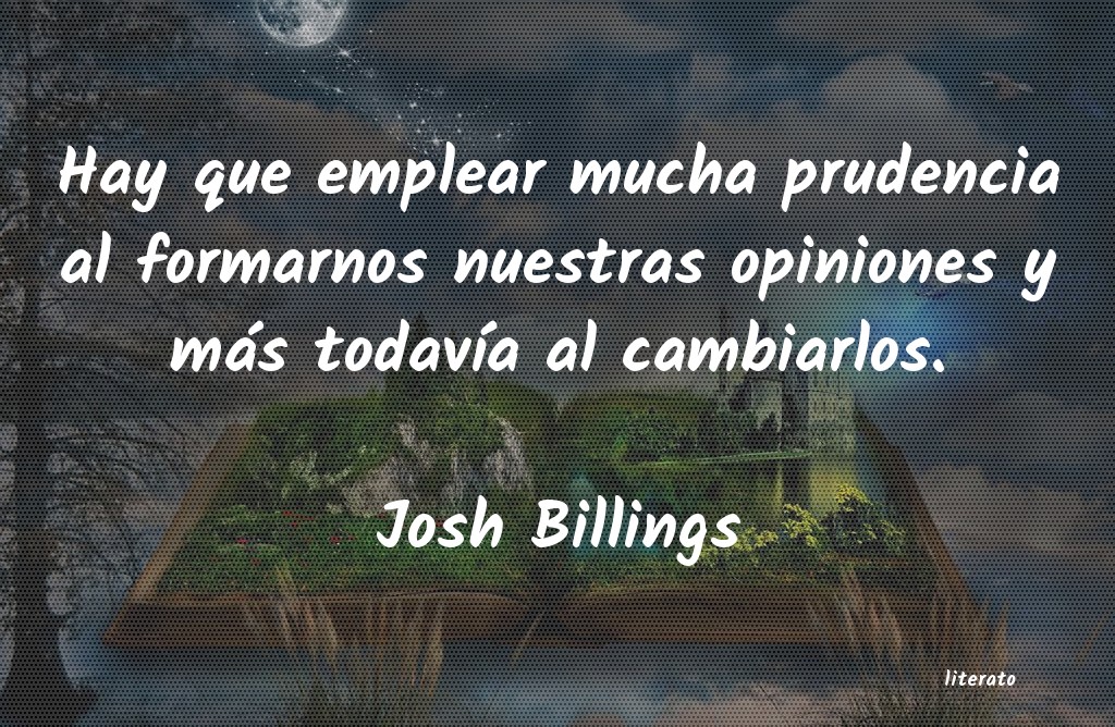 frases de Josh Billings
