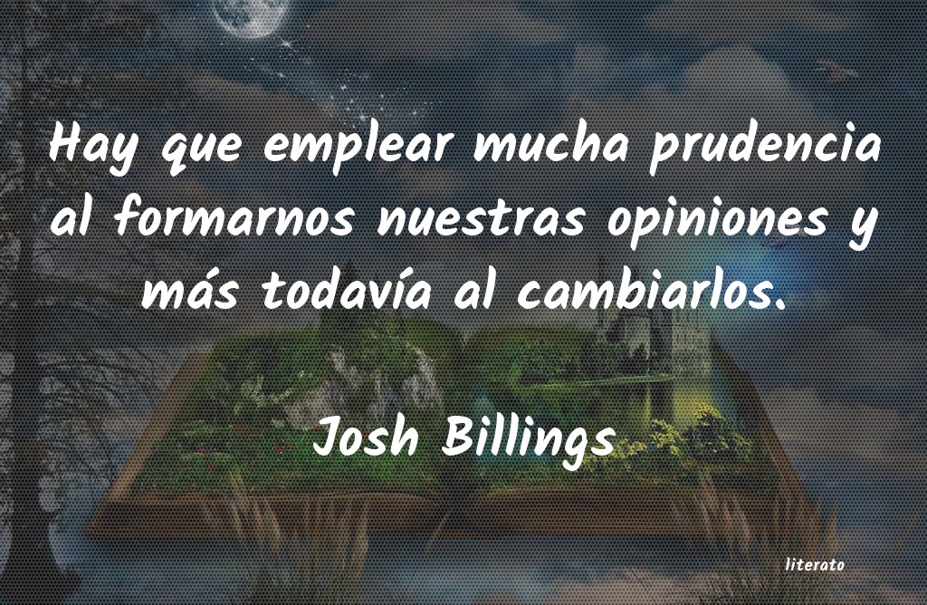 Frases de Josh Billings