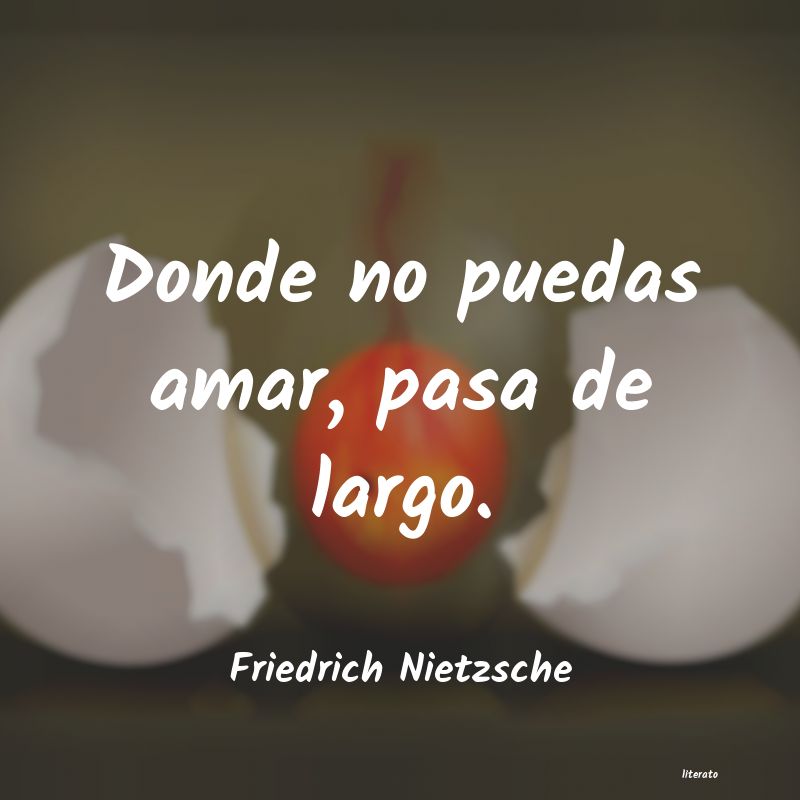 Frases de Friedrich Nietzsche