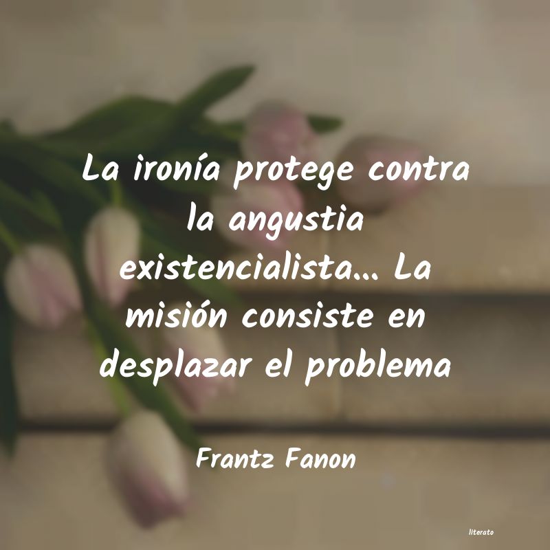 frases de Frantz Fanon