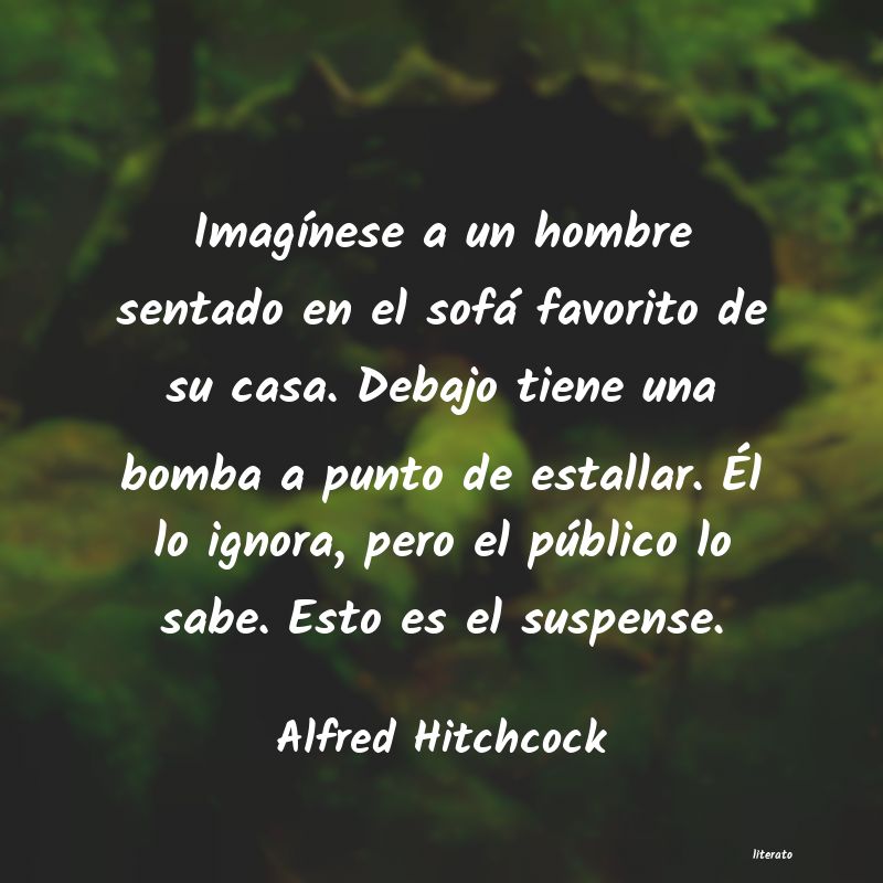 Frases de Alfred Hitchcock