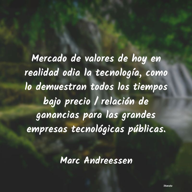 Frases de Marc Andreessen