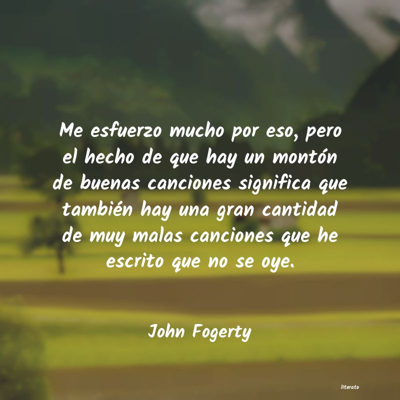 Frases de John Fogerty