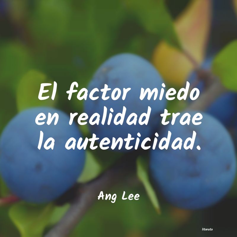 Frases de Ang Lee