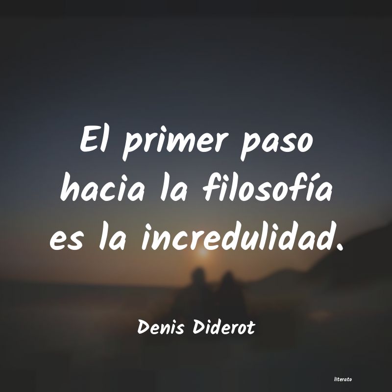 Frases de Denis Diderot