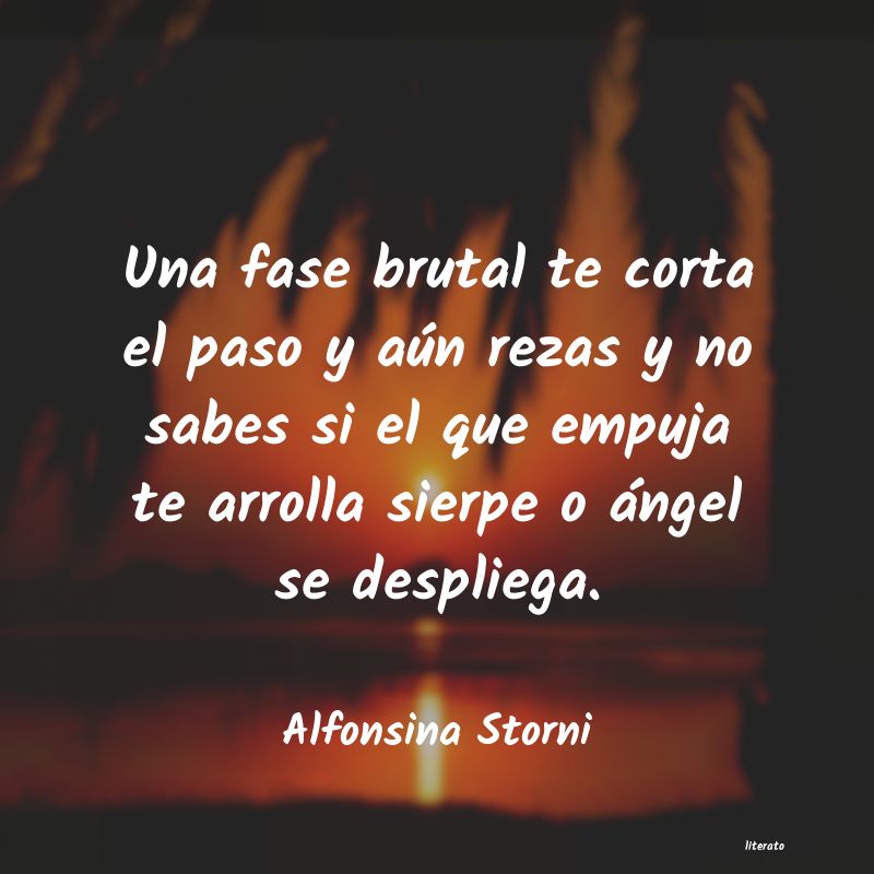 Frases de Alfonsina Storni