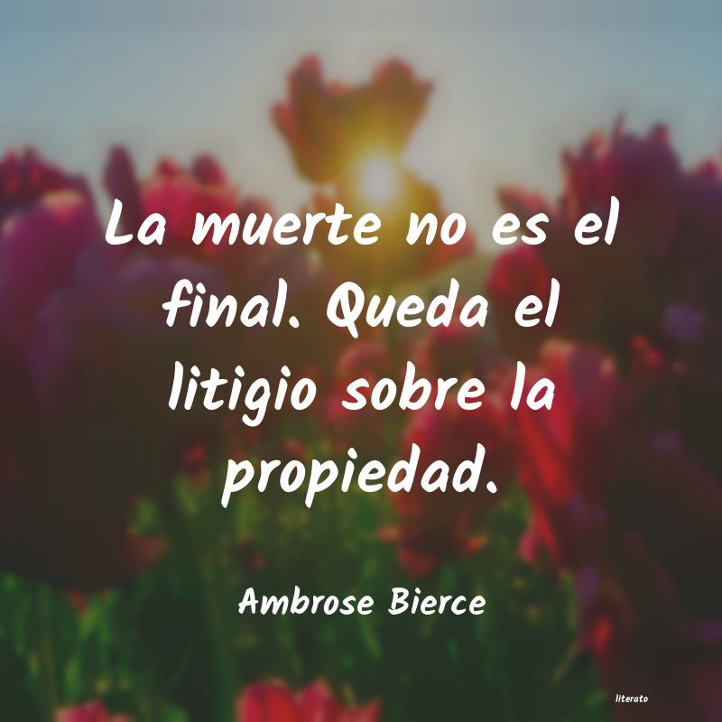 frases de Ambrose Bierce