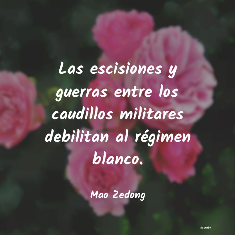 frases de Mao Zedong