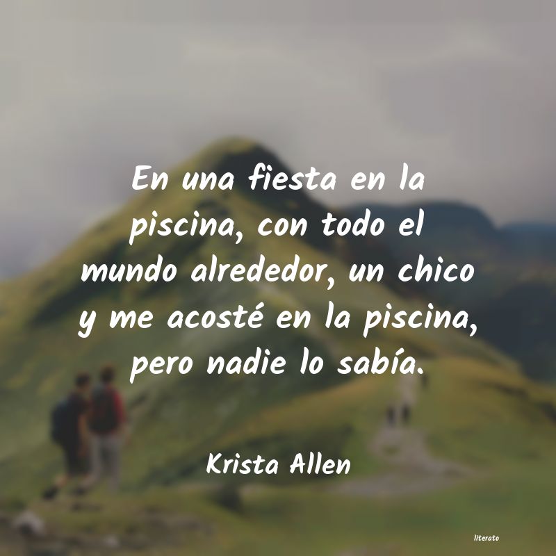 Frases de Krista Allen