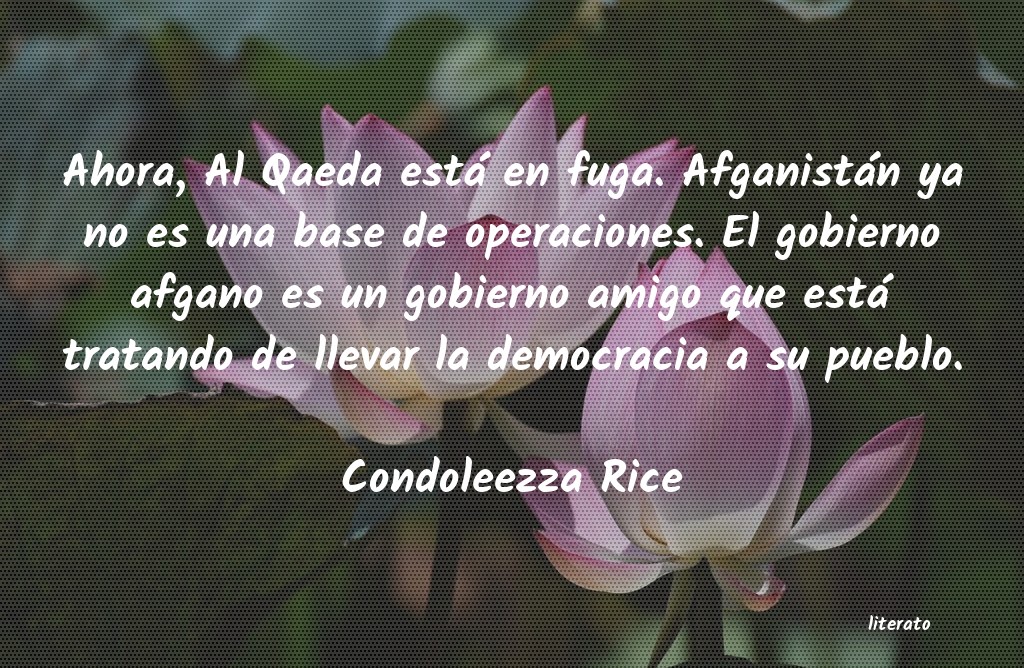 Frases de Condoleezza Rice